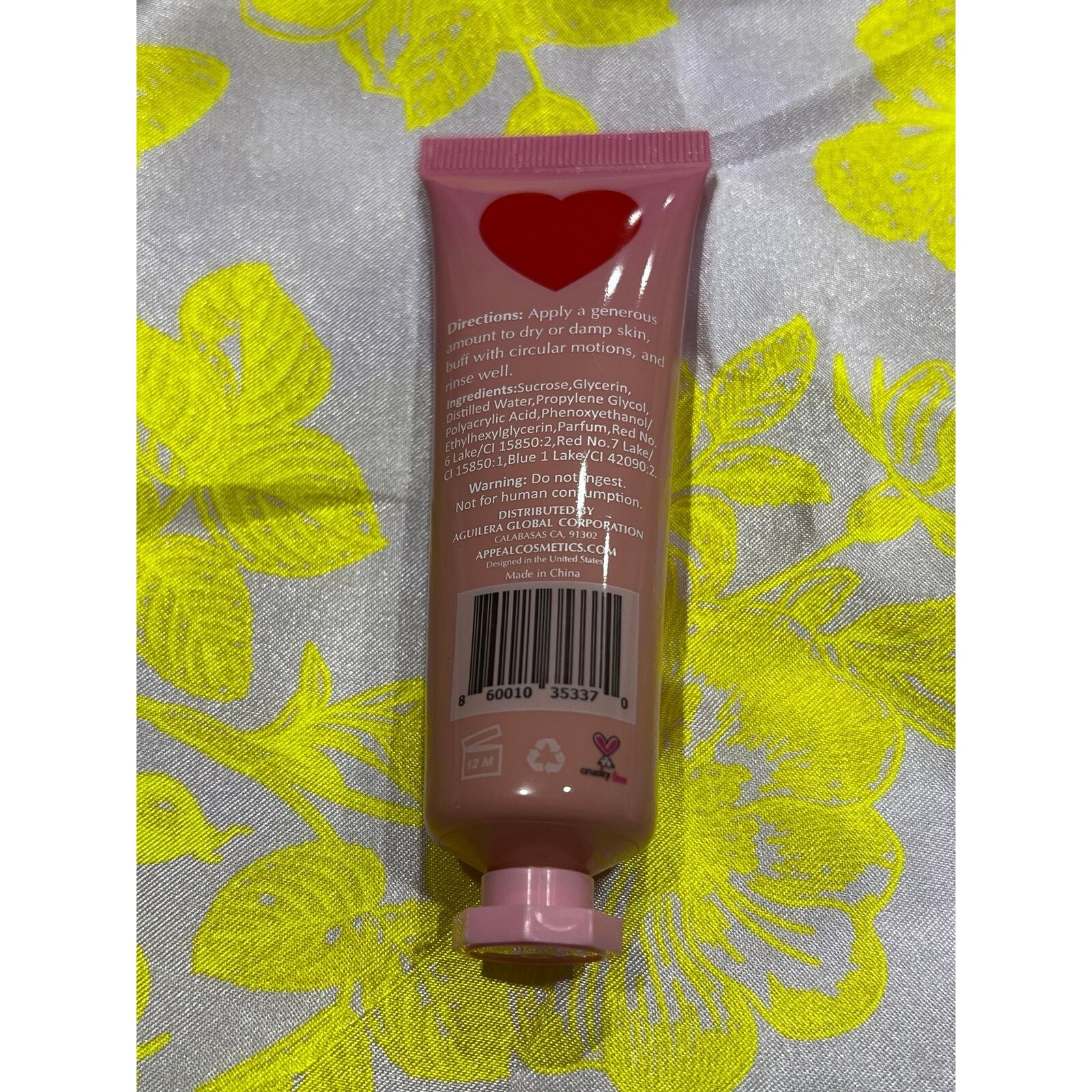 Appeal Cosmetics Melon Crush Sugar Scrub Free Shipping