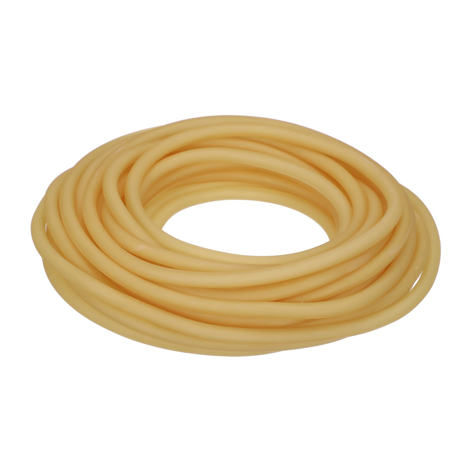 Natural Latex Rubber Band, 32.8FT Slingshots Band 0.24"x0.12"(ODxID) (Skin Tone)