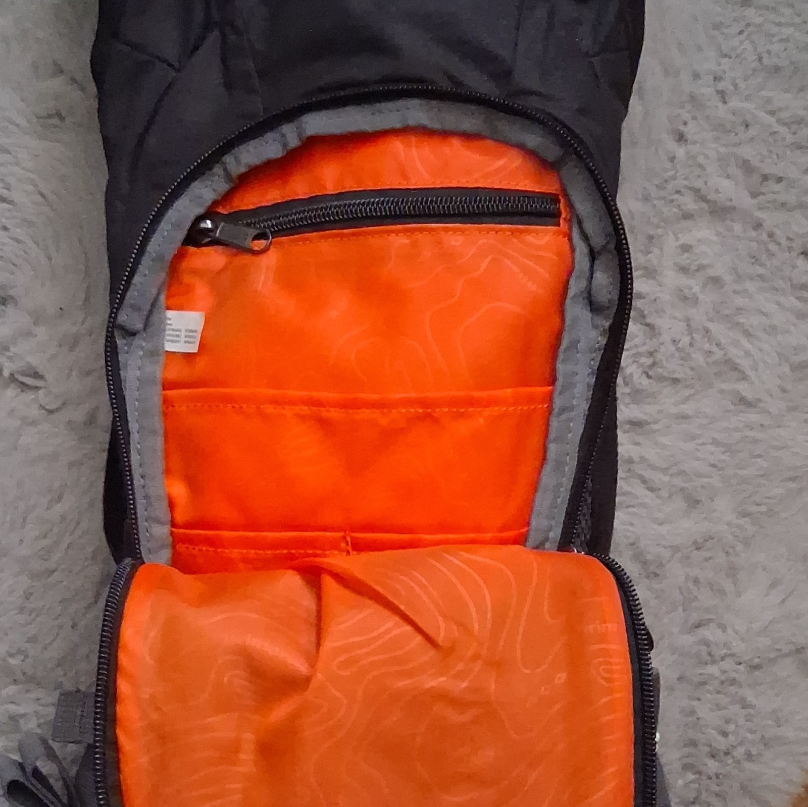 Karrimor Refuel 2+2 Black Hydration Backpack Reflective Adjustable Hiking
