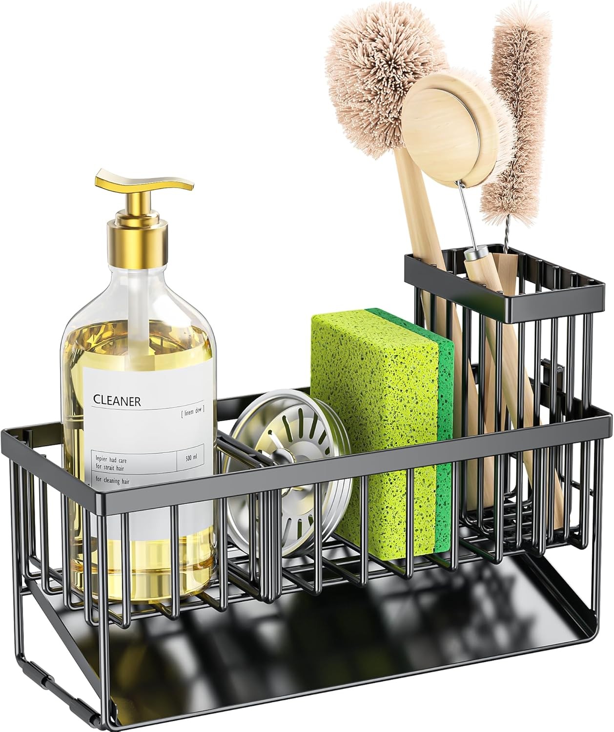 Self-draining Sink Storage Rack, Practical Kitchen Accessories Holder