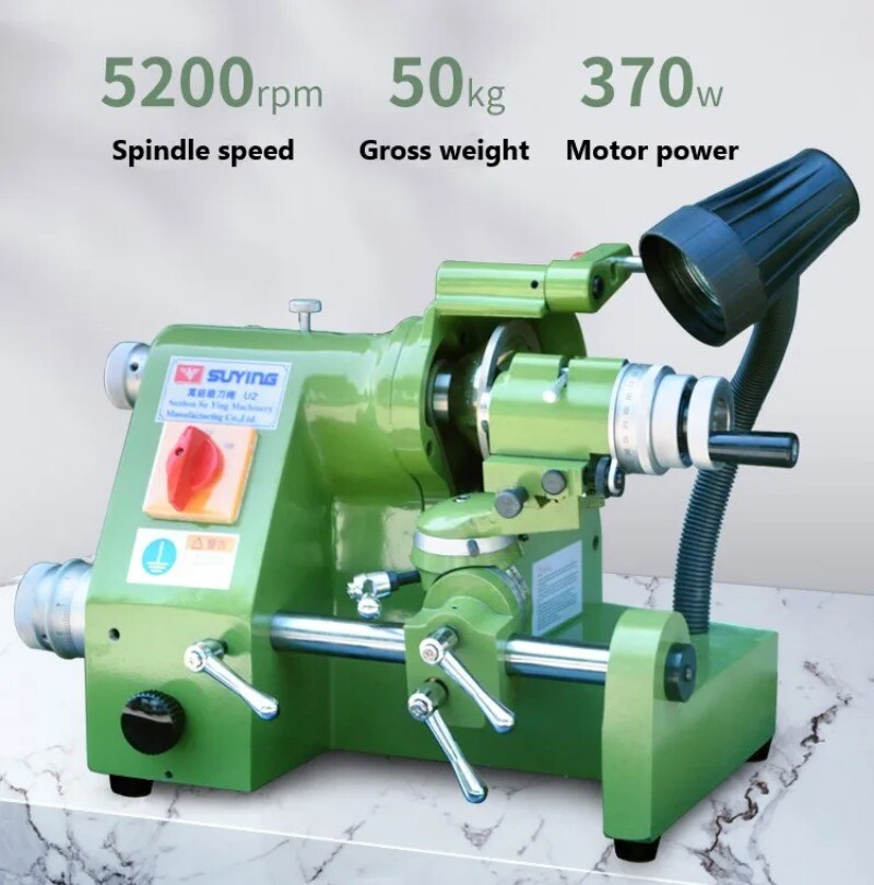 U2 Universal Cutter Grinder Sharpener for End Mill/Twist Drill/lathe Cutter Ne