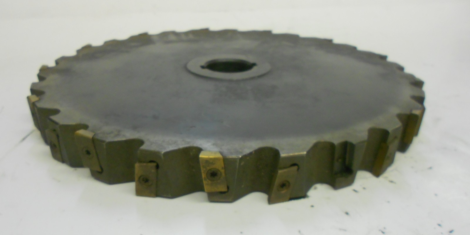 INGERSOLL 10" MILLING CUTTER WITH INSERTS 36JB1016-02