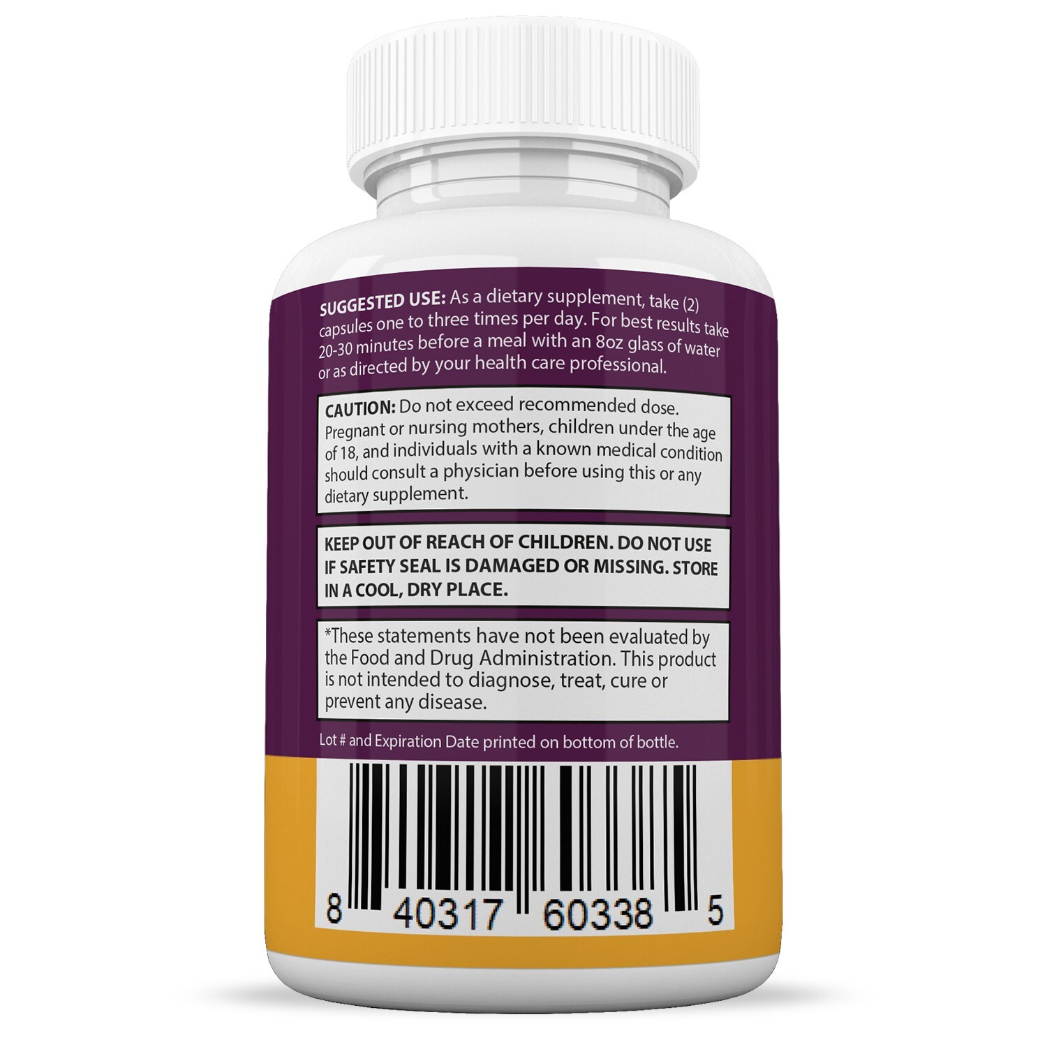 Keto Advantage ACV Pills 1275MG New Improved Formula 60 Capsules