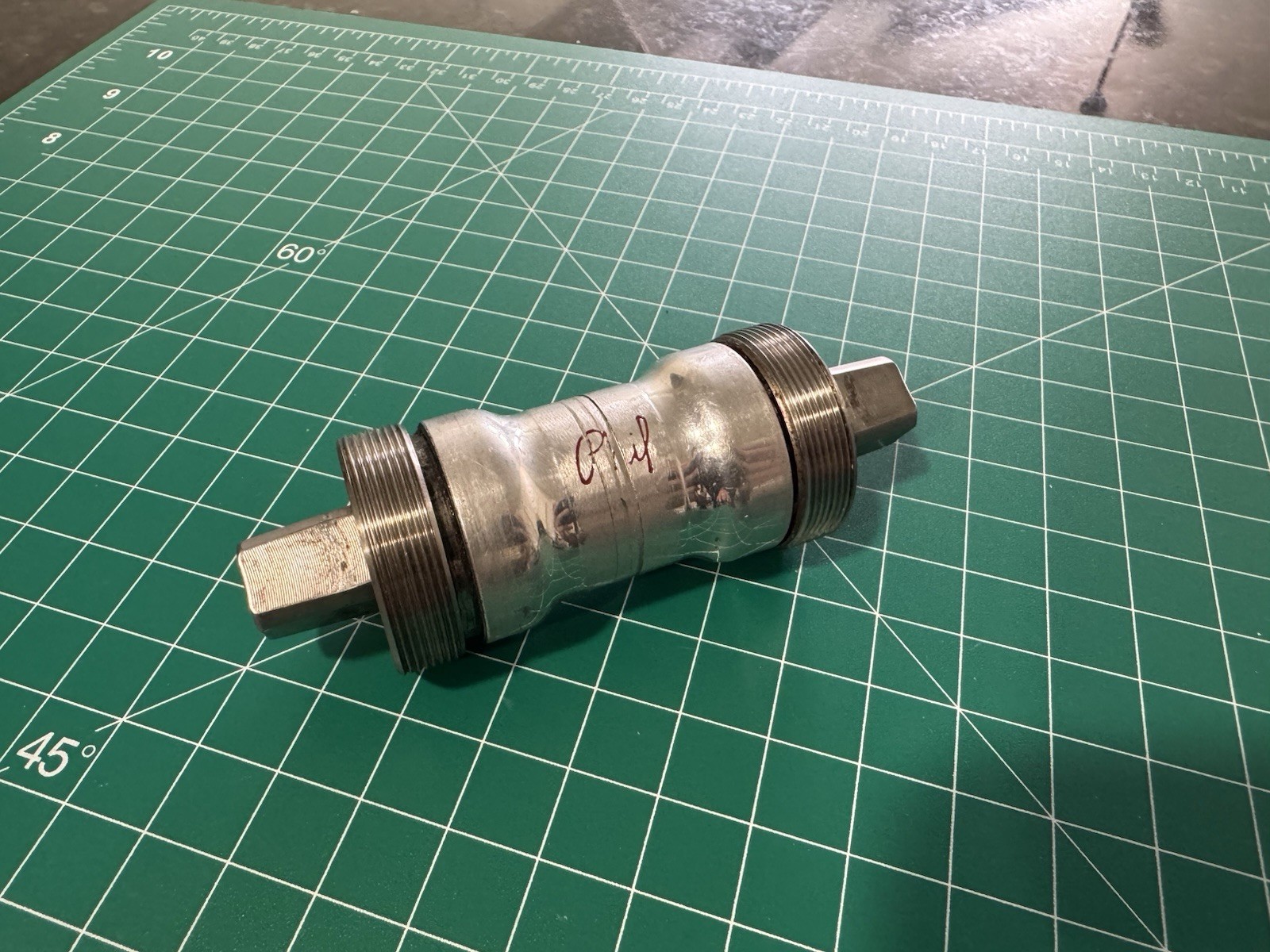 Phil Wood Bottom Bracket Cartridge Square Taper 102mm Square Spindle Shell