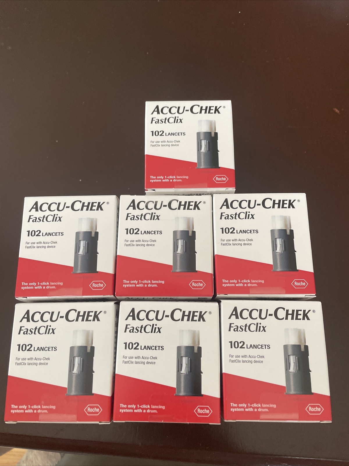 Accu-Chek FastClix Lancets Glucose Testing 7x (Pack of 102)​ NEW EXP 2027