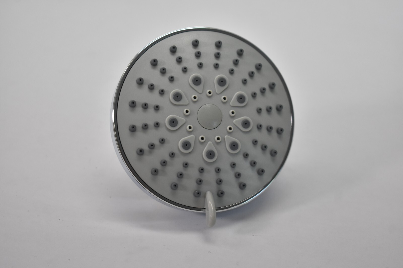 Polished Chrome Finish Shower Head Replacement 5 Settings Spray Adjustable