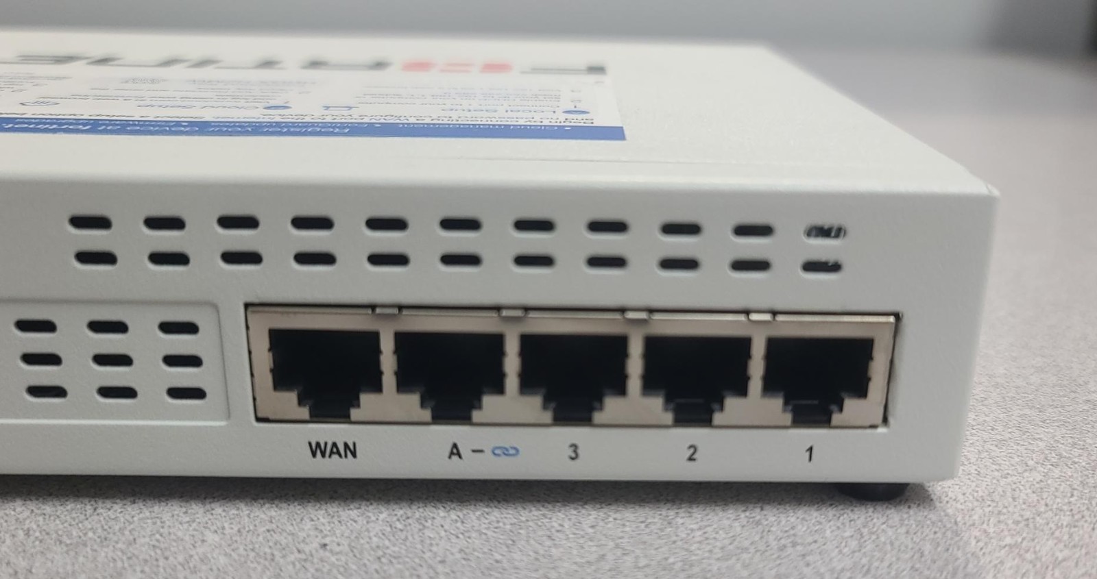Fortinet FortiGate FG-40F Network Firewall Appliance Factory Reset TESTED - MINT