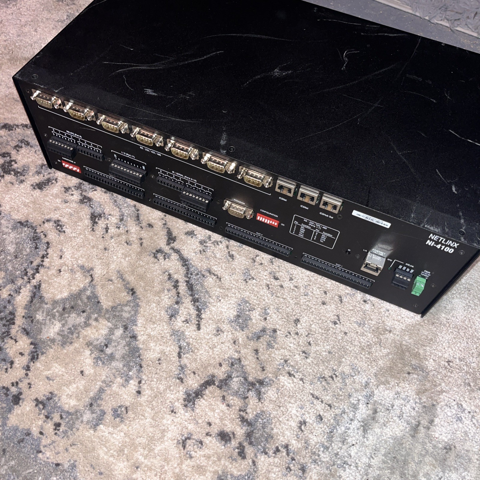 AMX Netlinx NI-4100 Integrated Audio Video Controller Rack Mounted