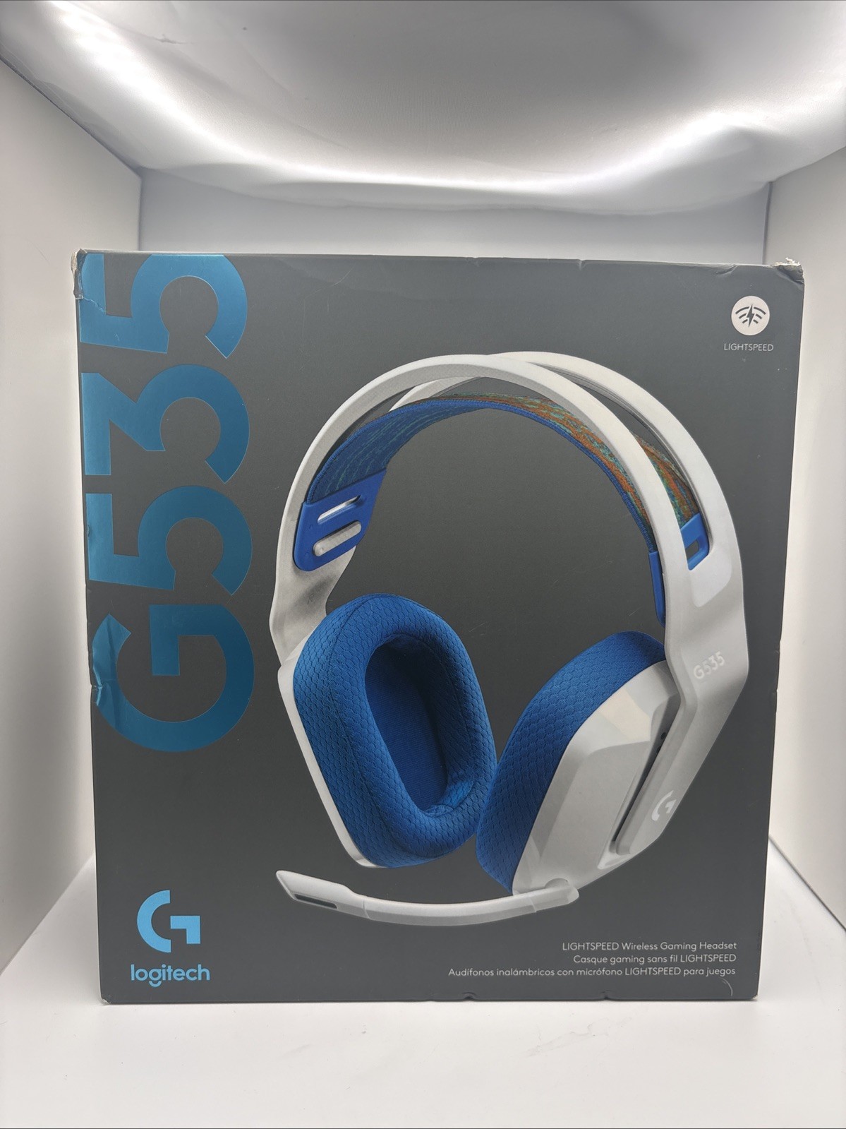 Logitech G535 Lightspeed Wireless Gaming Headset - Black | Lightweight USB