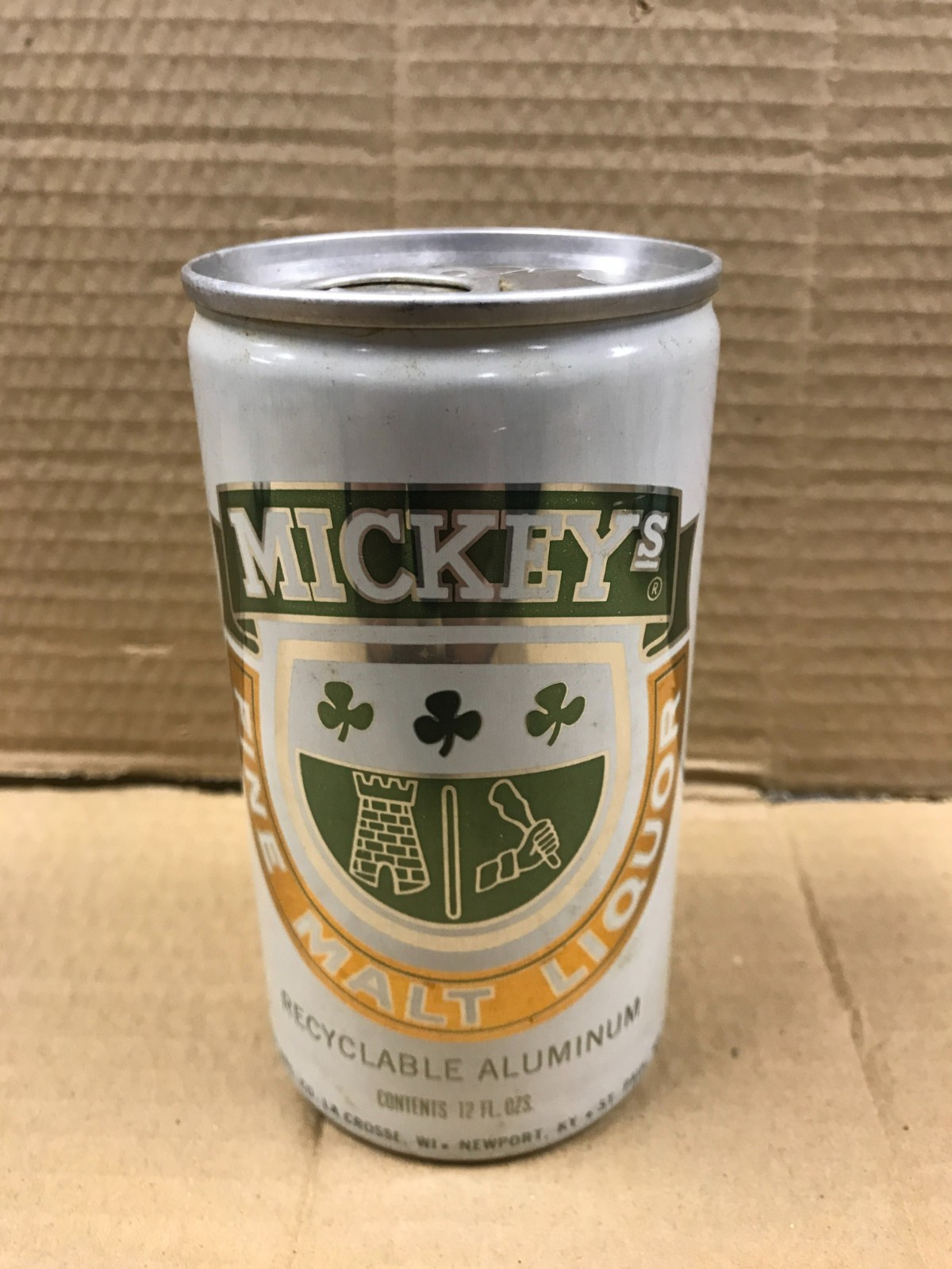 Vintage Mickey's Empty Pull Top Malt Liquor Can
