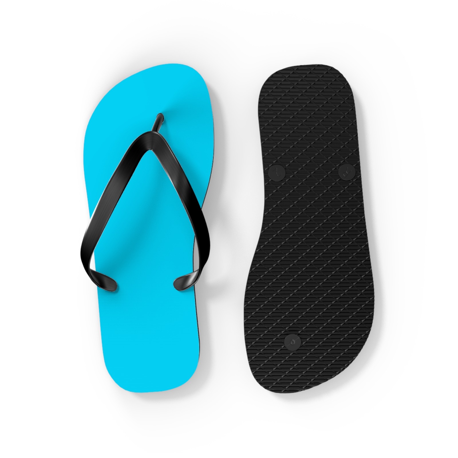 Turquoise Flip Flops, Sandals Slides, Summer Footwear, Brand New