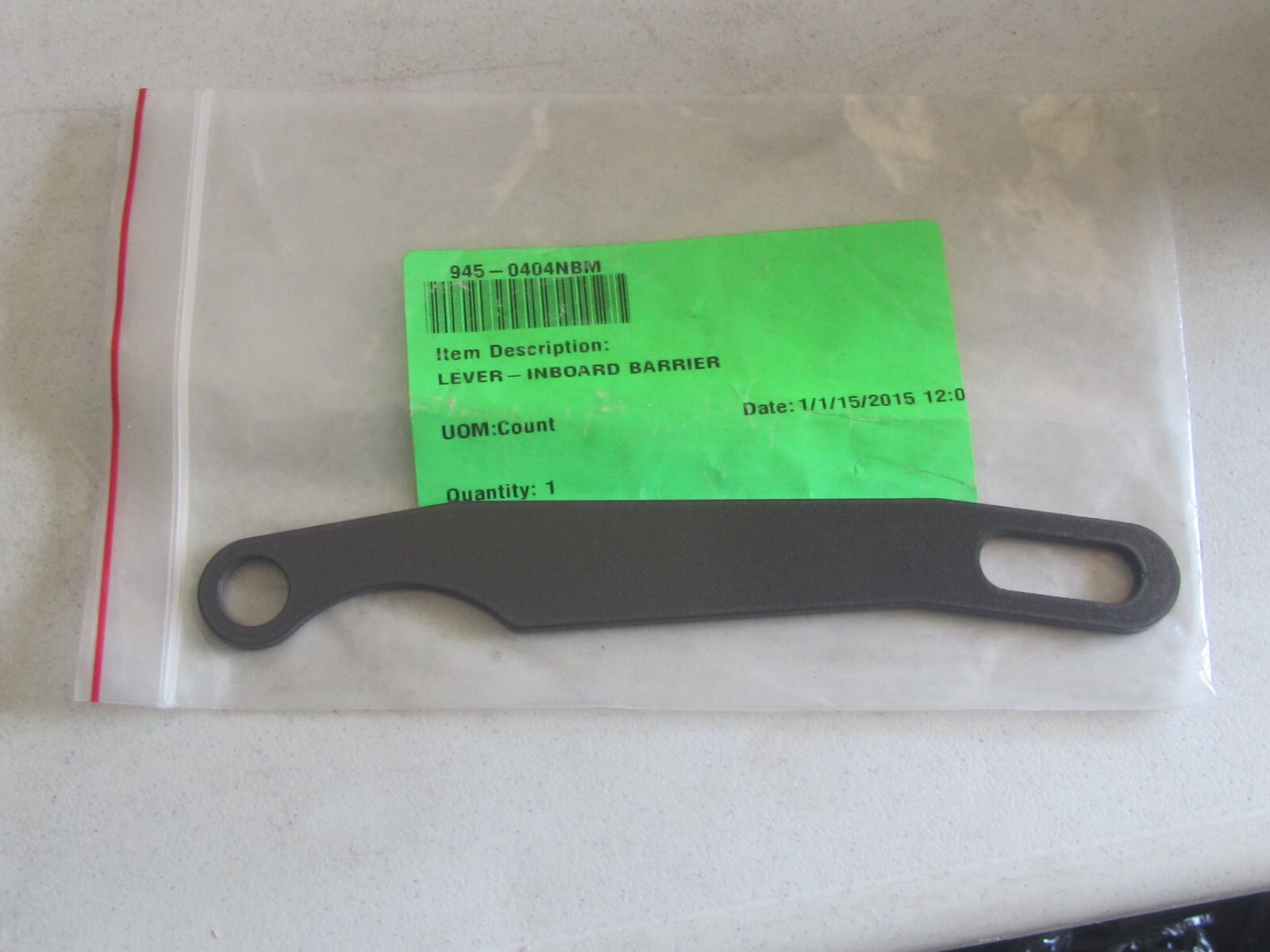 New Braun Ability Wheelchair Lift LEVER INBOARD BARRIER 945-0404NBM