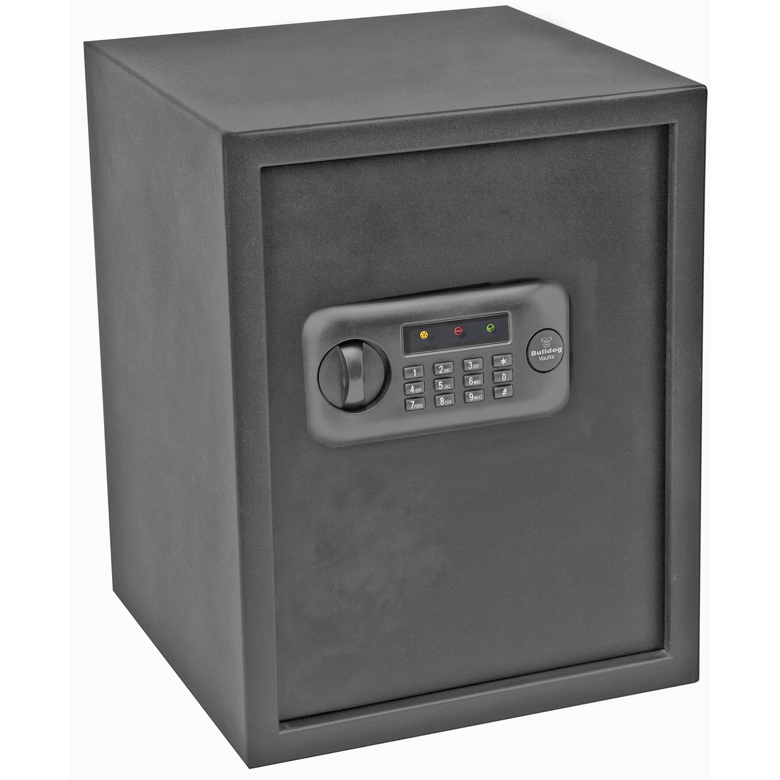 Bulldog Cases Digital Pistol Vault 13.5"x13.5"x17.5" Black Safe