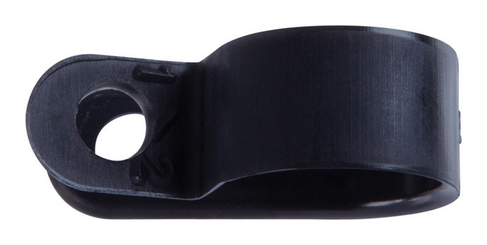 Jandorf 61448 Indoor/Outdoor Black Nylon Clamp 1/2 Dia. x 3/8 W in.