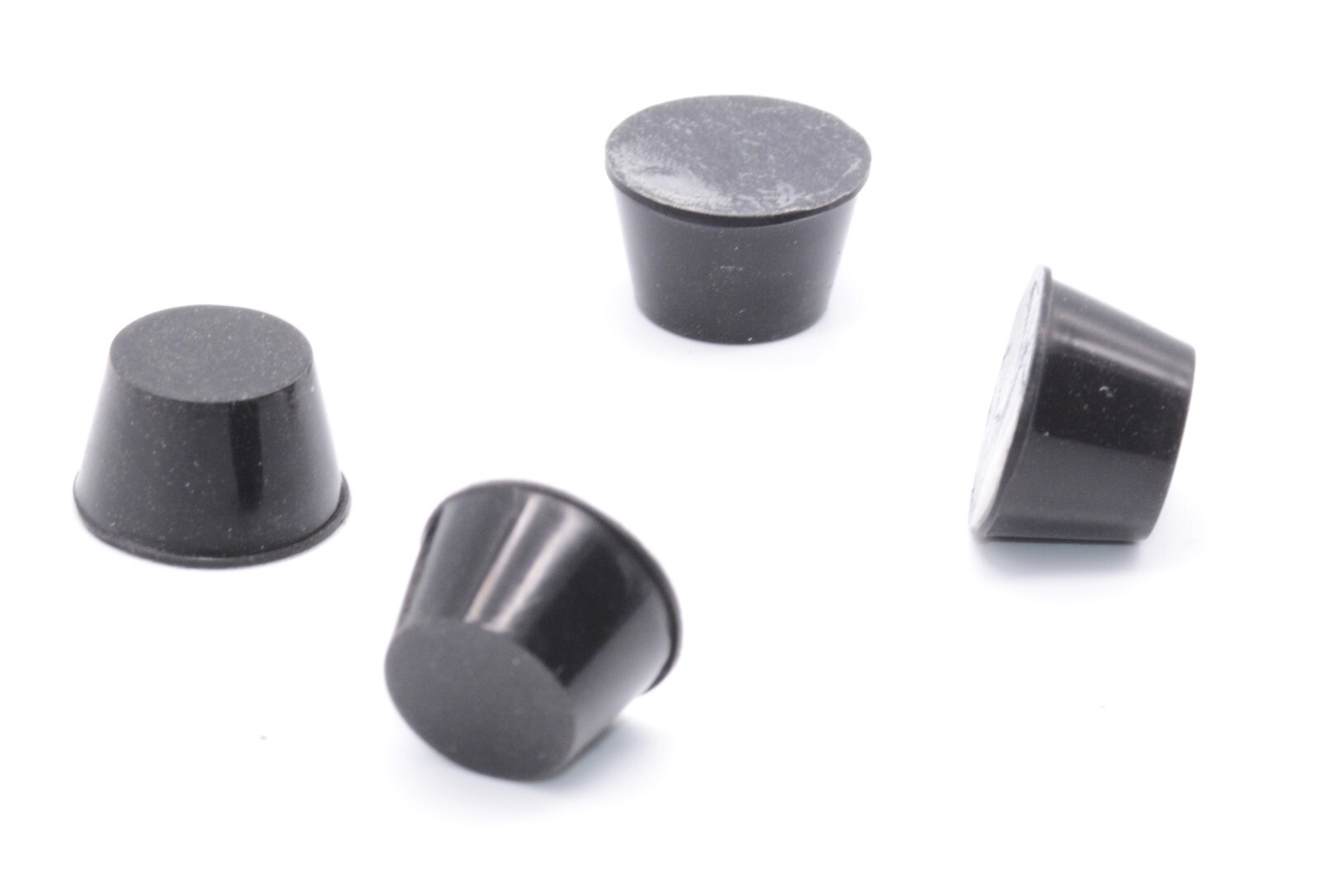 3/8" Tall x 5/8" Diameter Rubber Feet Desktop Electronics 3M Adhesive Backing