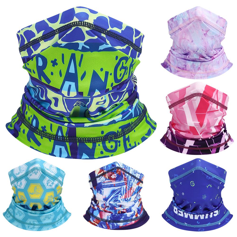 Sports Sun Shield Face Mask Cover Thin Neck Tube Gaiter Fishing Scarf Bandana US
