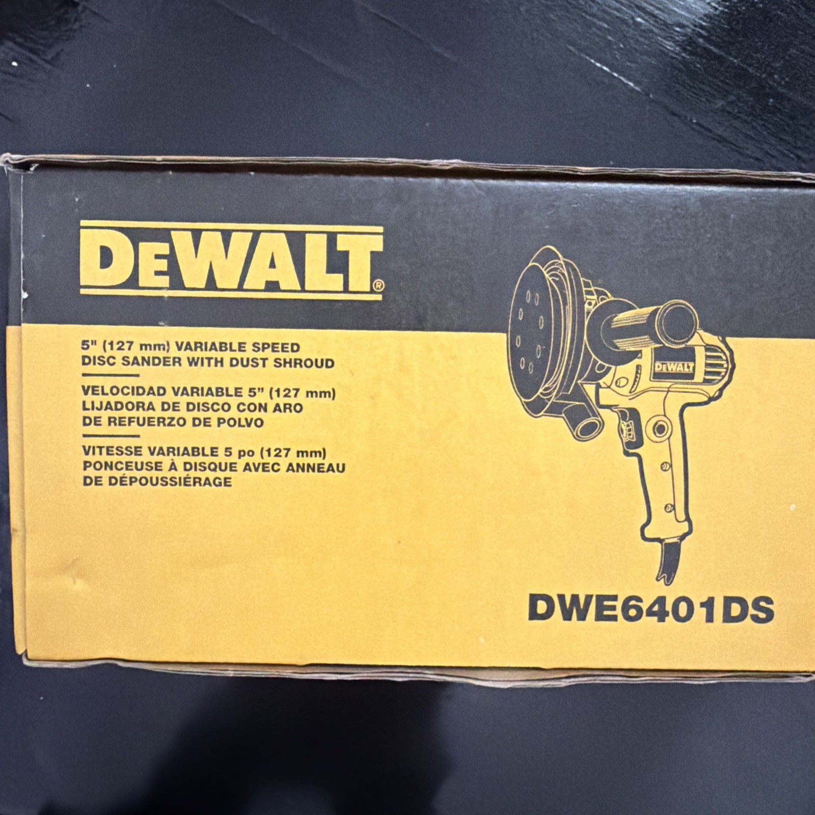 DEWALT DWE6401DS 120V Variable Speed Disc Sander