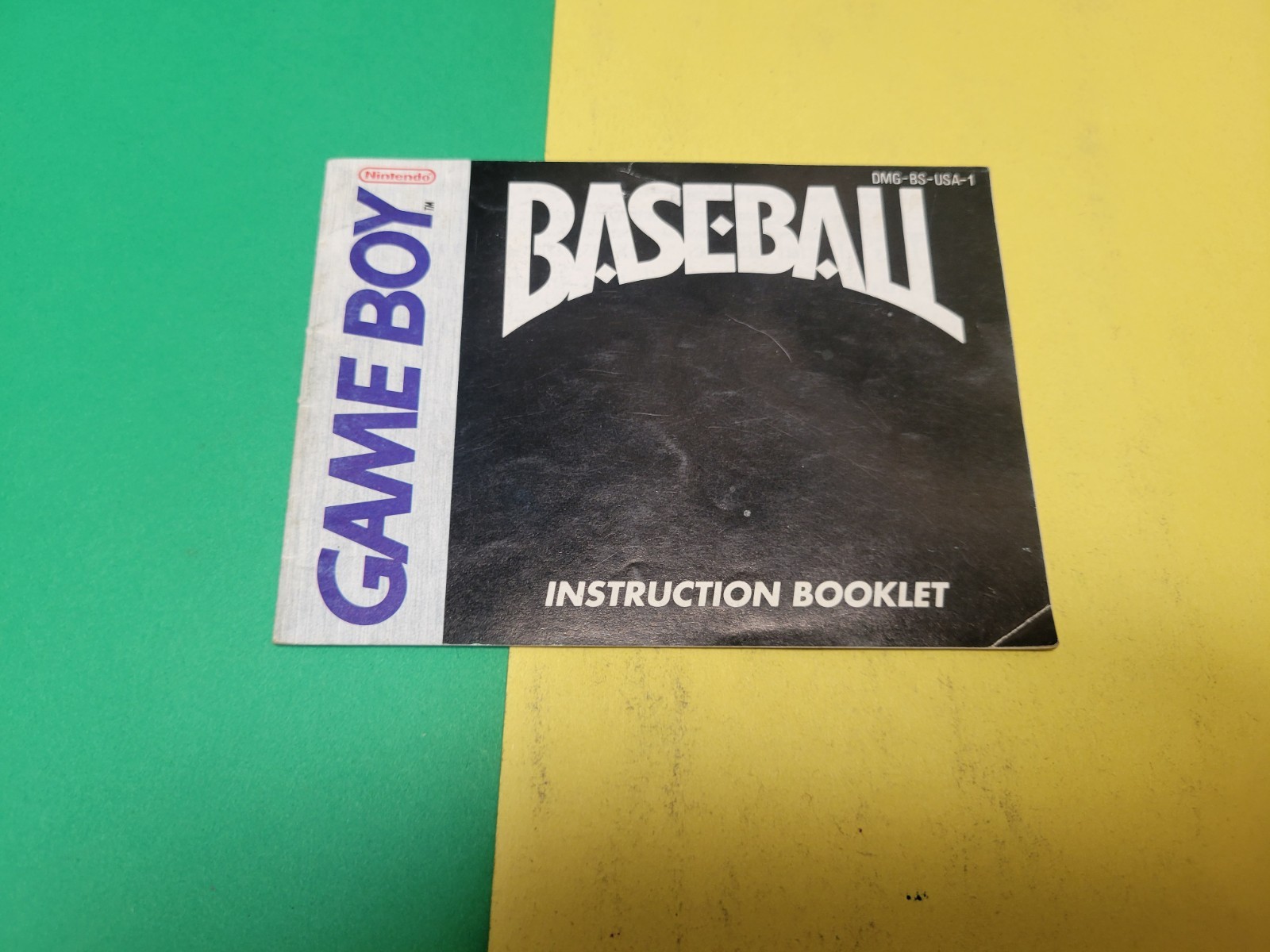 Gameboy Baseball Manual
