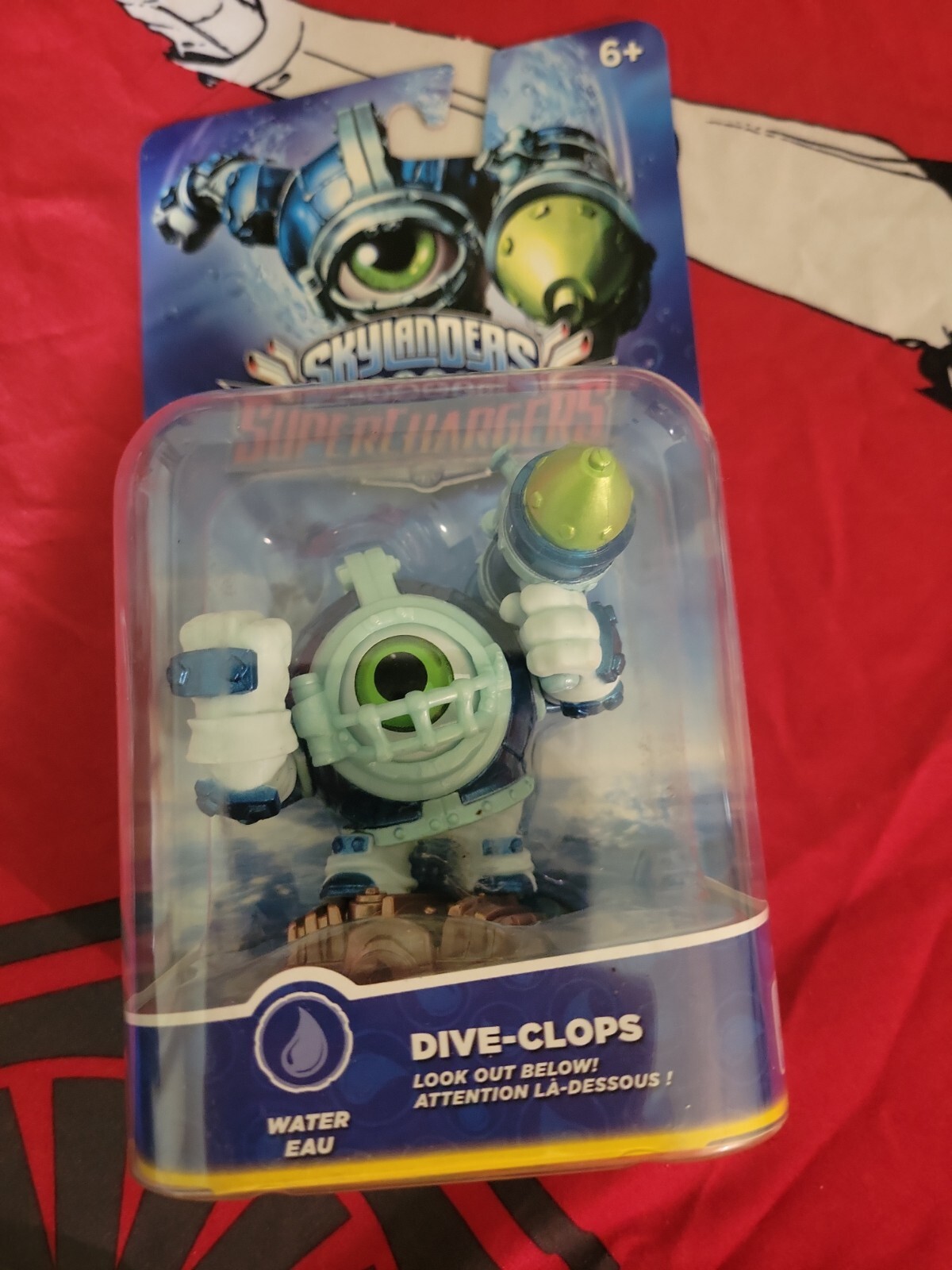 Skylanders Superchargers Dive-Clops Figure | Brand New Sealed Packaging