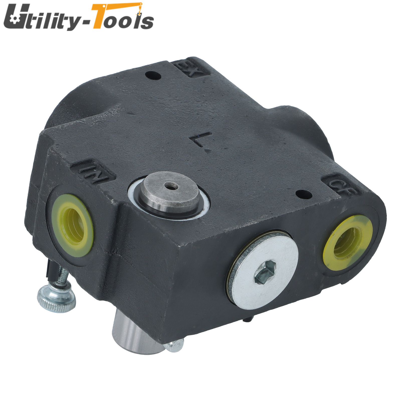 FC51 Side-Port Hydraulic Adjustable Variable Flow Control Valve 1/2”NPT 0-30GPM
