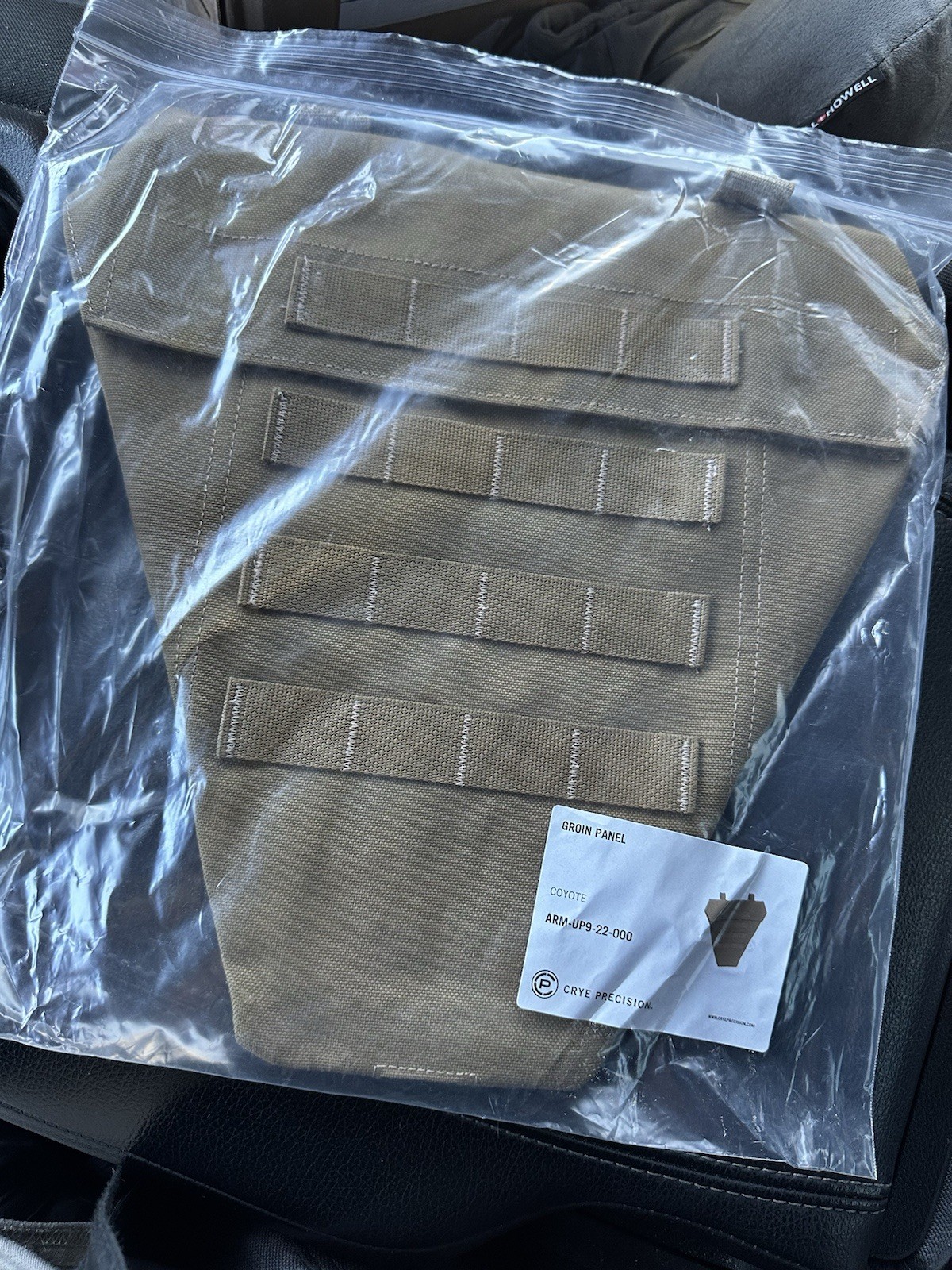 Crye Precision LAP Groin Panel With Soft Insert Coyote