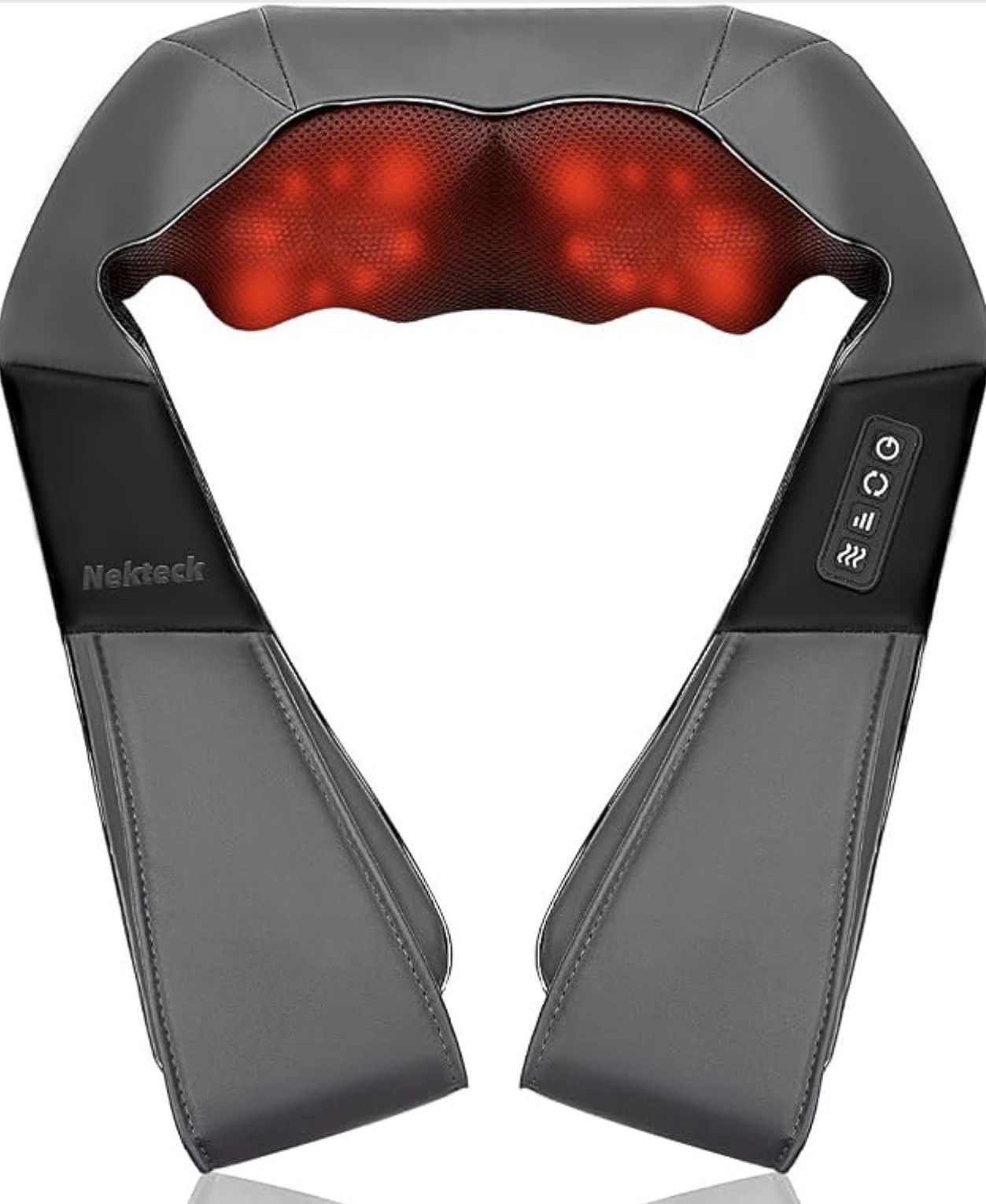 Shiatsu Neck Shoulder Massager with Heat Fathers Day Gift Pain Relief
