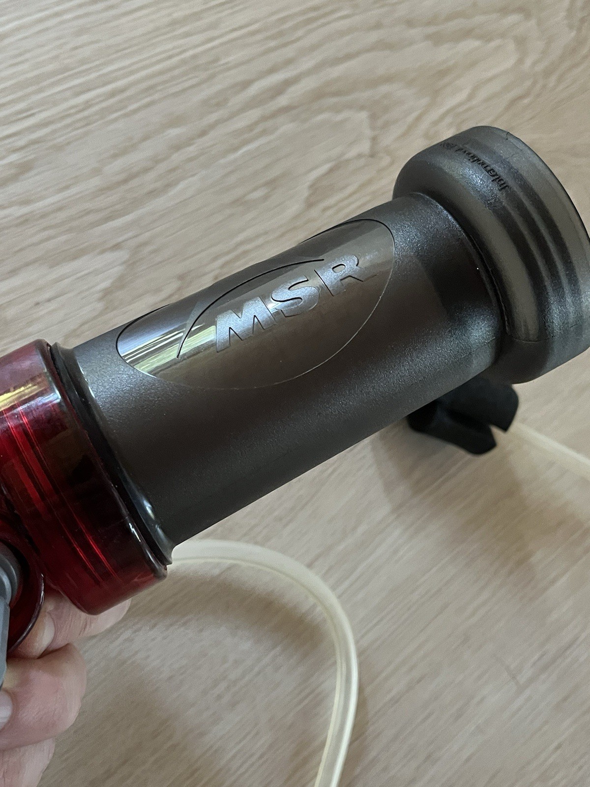 MSR AirSpring Accumulator Backcountry Water Filter Pump System