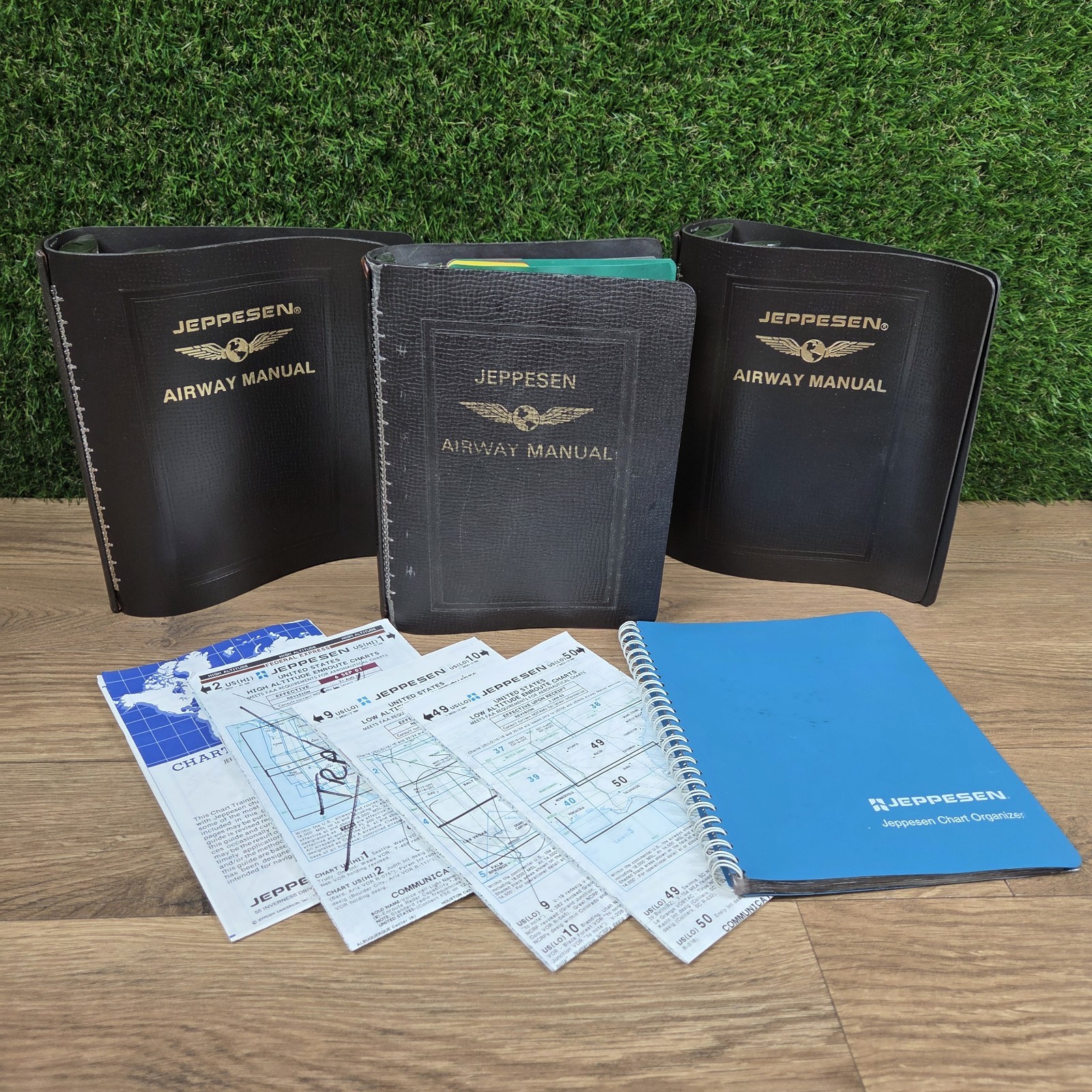 Jeppesen Airway Manual Aviation Approach Chart Binders And Charts