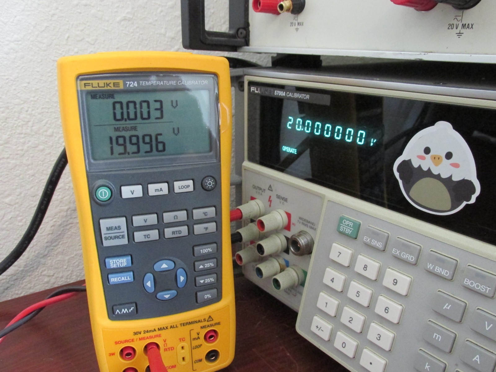 Fluke 724 Temperature Calibrator **TESTED to Fluke Performance Verification**