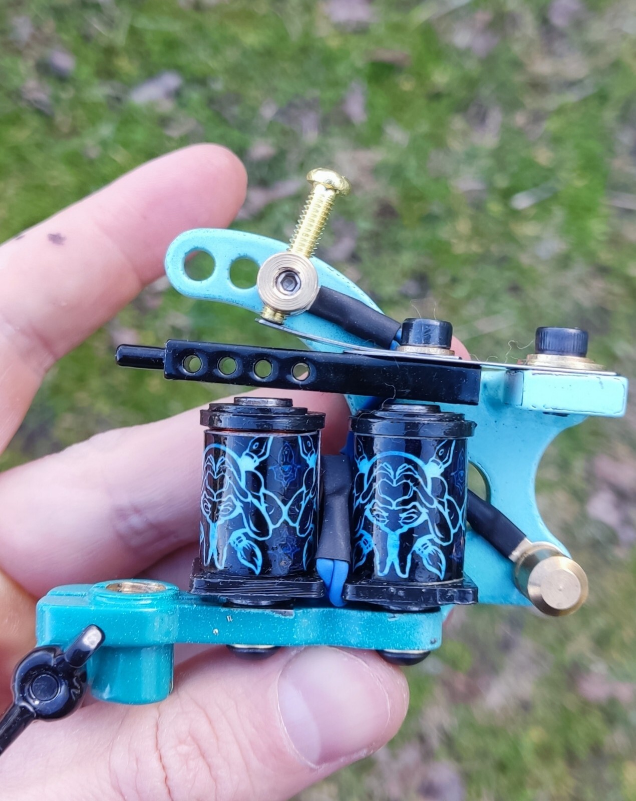 Handmade Reliable Tattoo Machine Double Coil Fast Delicate Liner Big An Medium