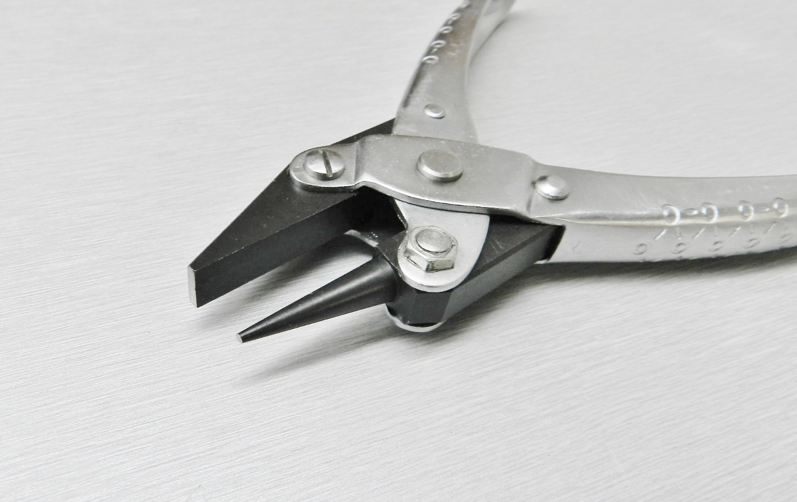 Parallel Action Pliers Round & Flat Nose Smooth Jaws 140mm Jewelry Wire Working