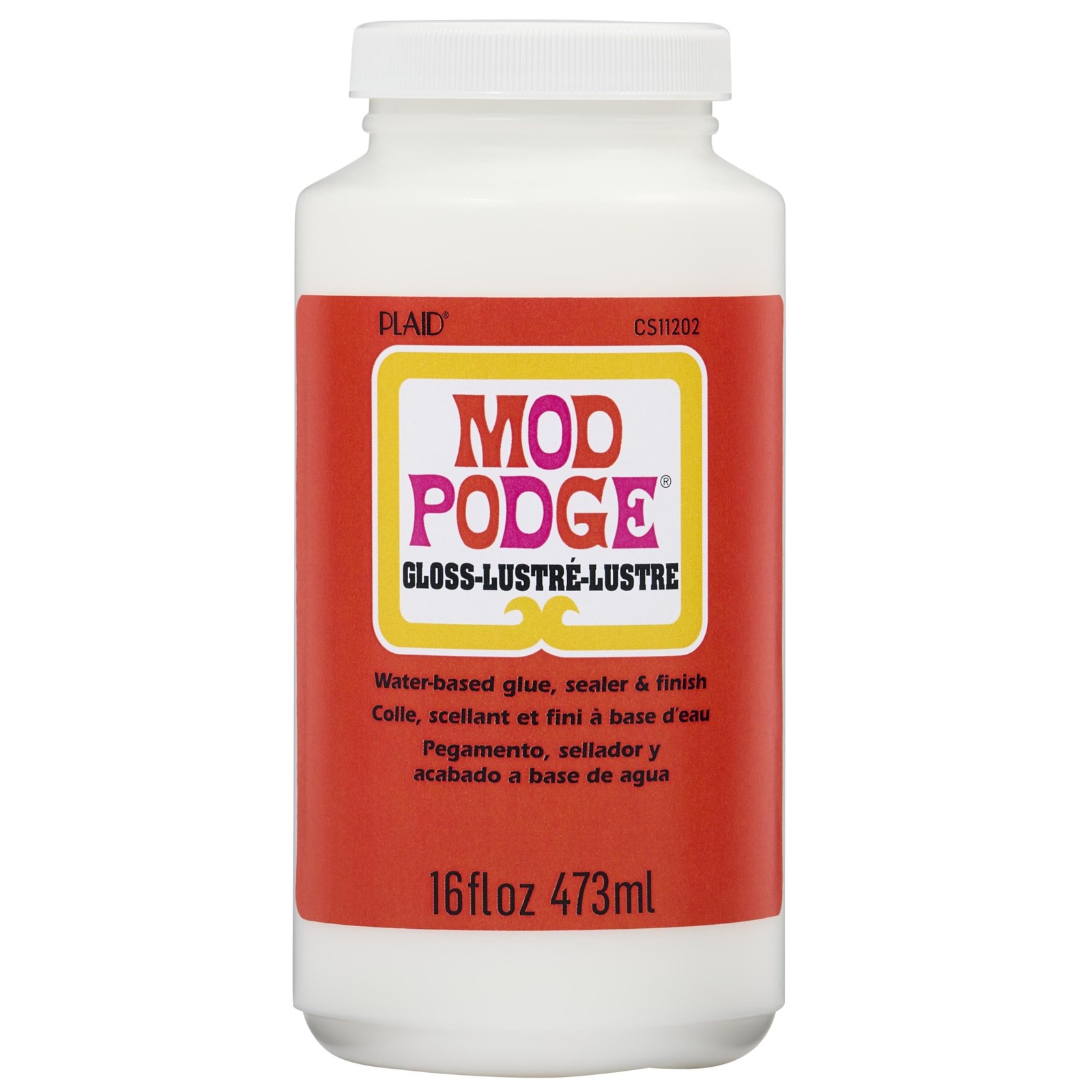 Mod Podge Gloss Sealer, Glue & Finish: All-in-One Craft 16 oz,