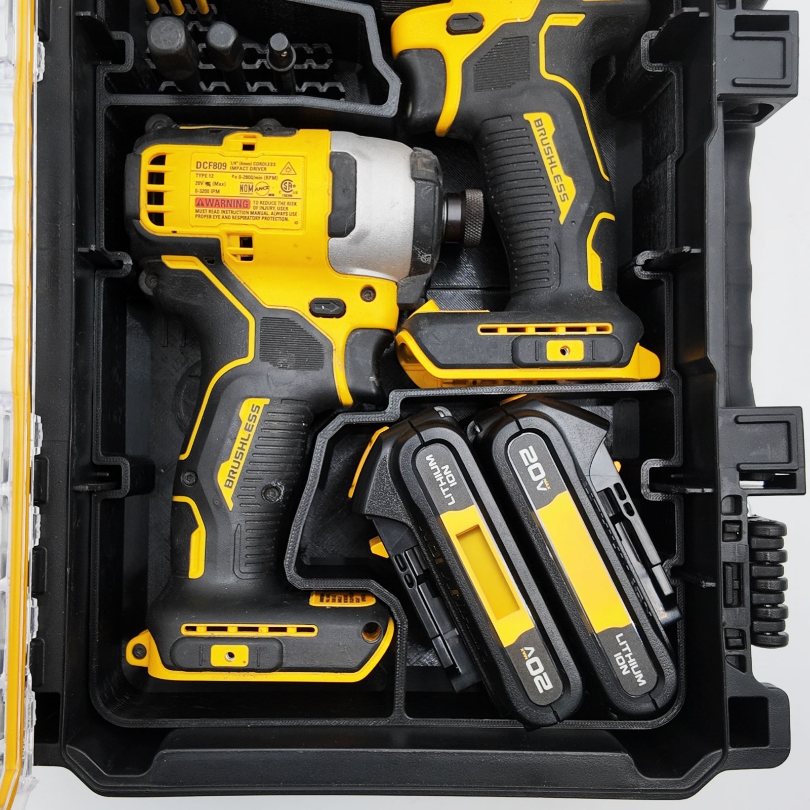 DeWalt DWST08020 Insert for DCF809 DCD794 Drill Impact Organizer Tray Holder
