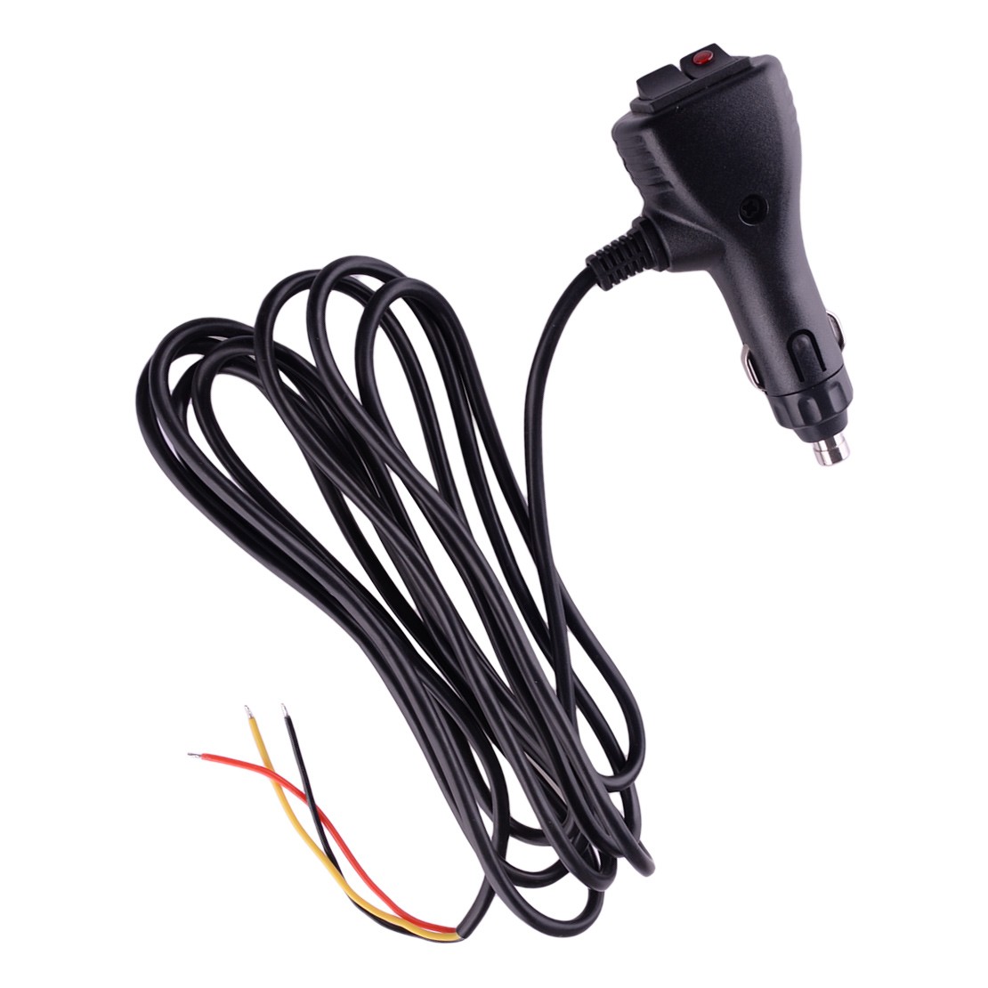 12V Car Cigarette Lighter Socket Adapter Plug On/Off Trigger Momentary Switch A4