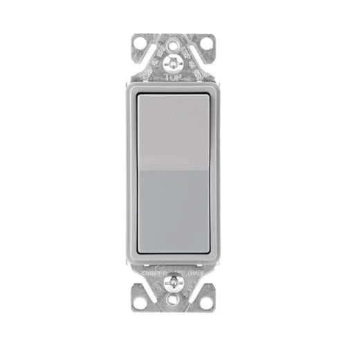 Eaton Wiring Devices 7501GY-BOX - Switch Decorator SP 15A 120/277V GY - 1EA