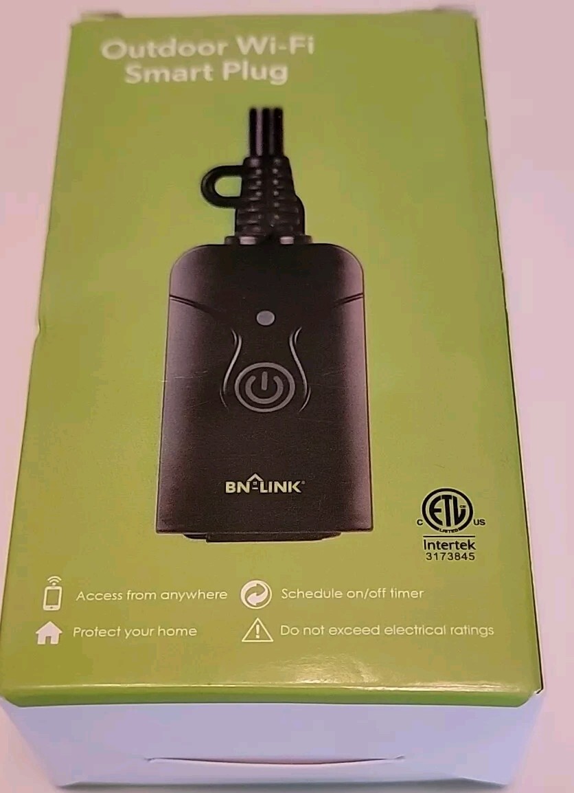 NEW intertek Control Wifi Smart Plug Wireless Uses Apple/Google Play