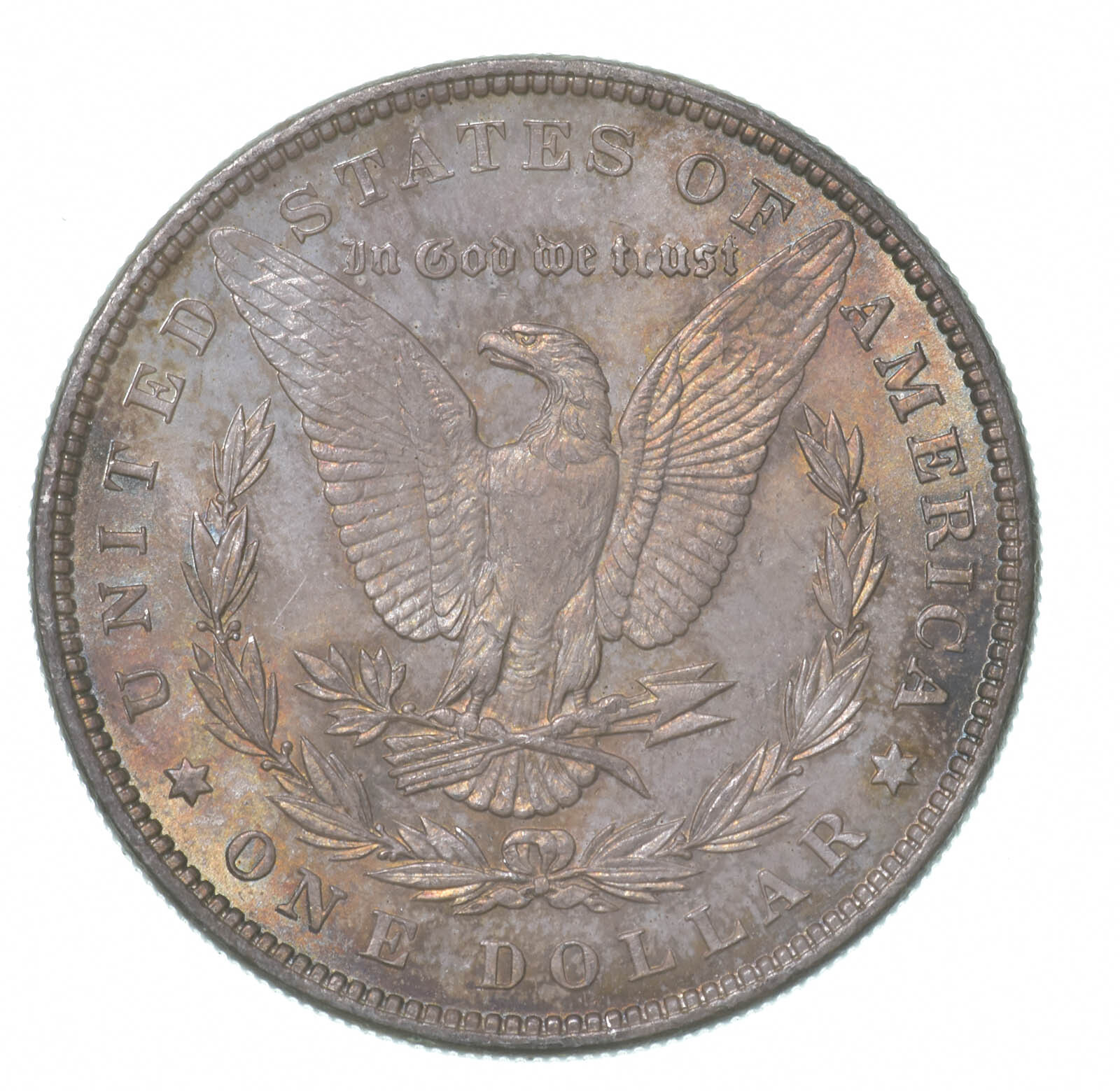 1887 Morgan Silver Dollar Toned Great Color! *4502