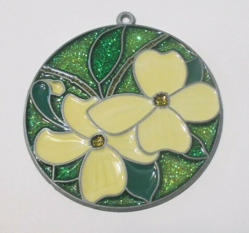 WHITE DOGWOOD SUNCATCHER (SPRING FLOWER SUNCATCHERS)