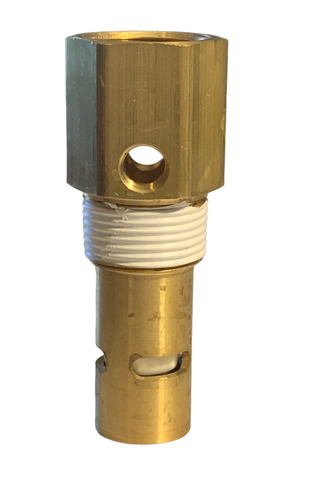 American Made Check Valve 3/4 NPT-F X 3/4 NPT-M Double Tapped 1/8 NPT