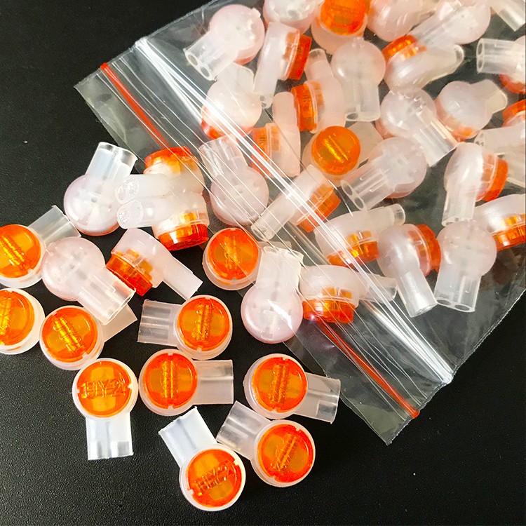 LIUJINCAN 100PCS UY2 K2 Network Cable Connectors, K2, Butt Splice