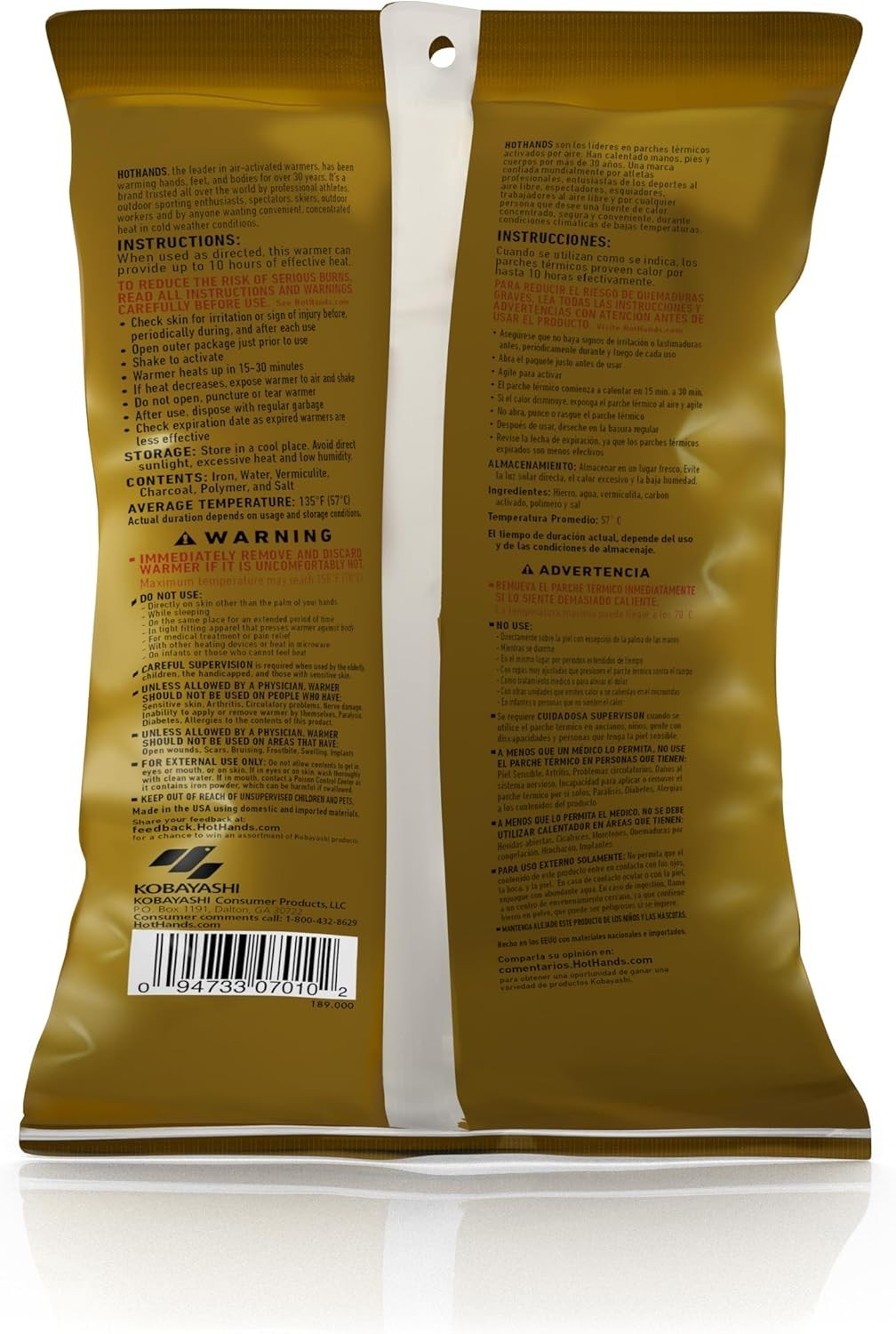 Hand Warmer Value Pack, 10 Count Pack of 1