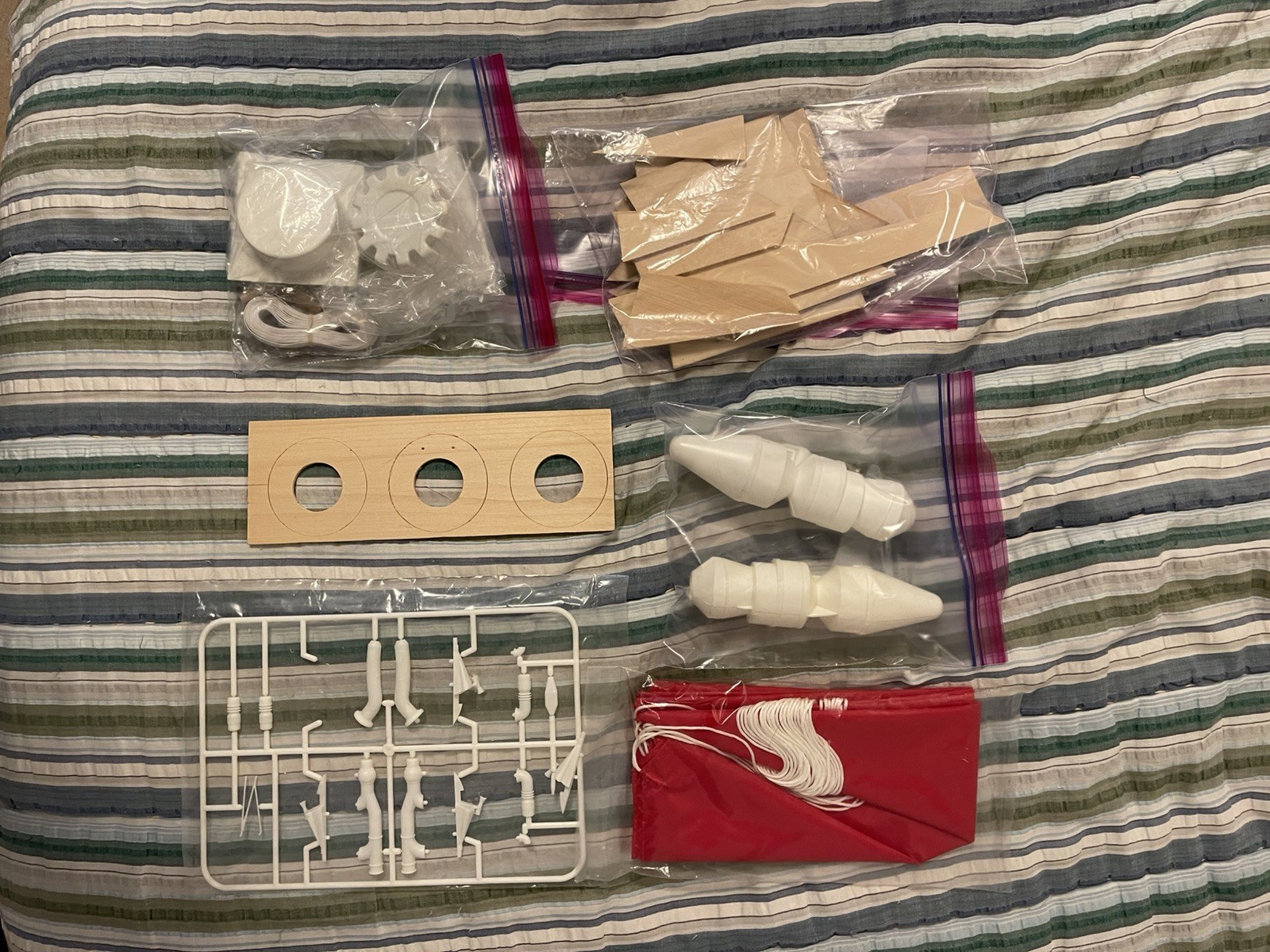 Estes/NCR Interceptor G Parts Open Box (See Description & Look at Photos!!)