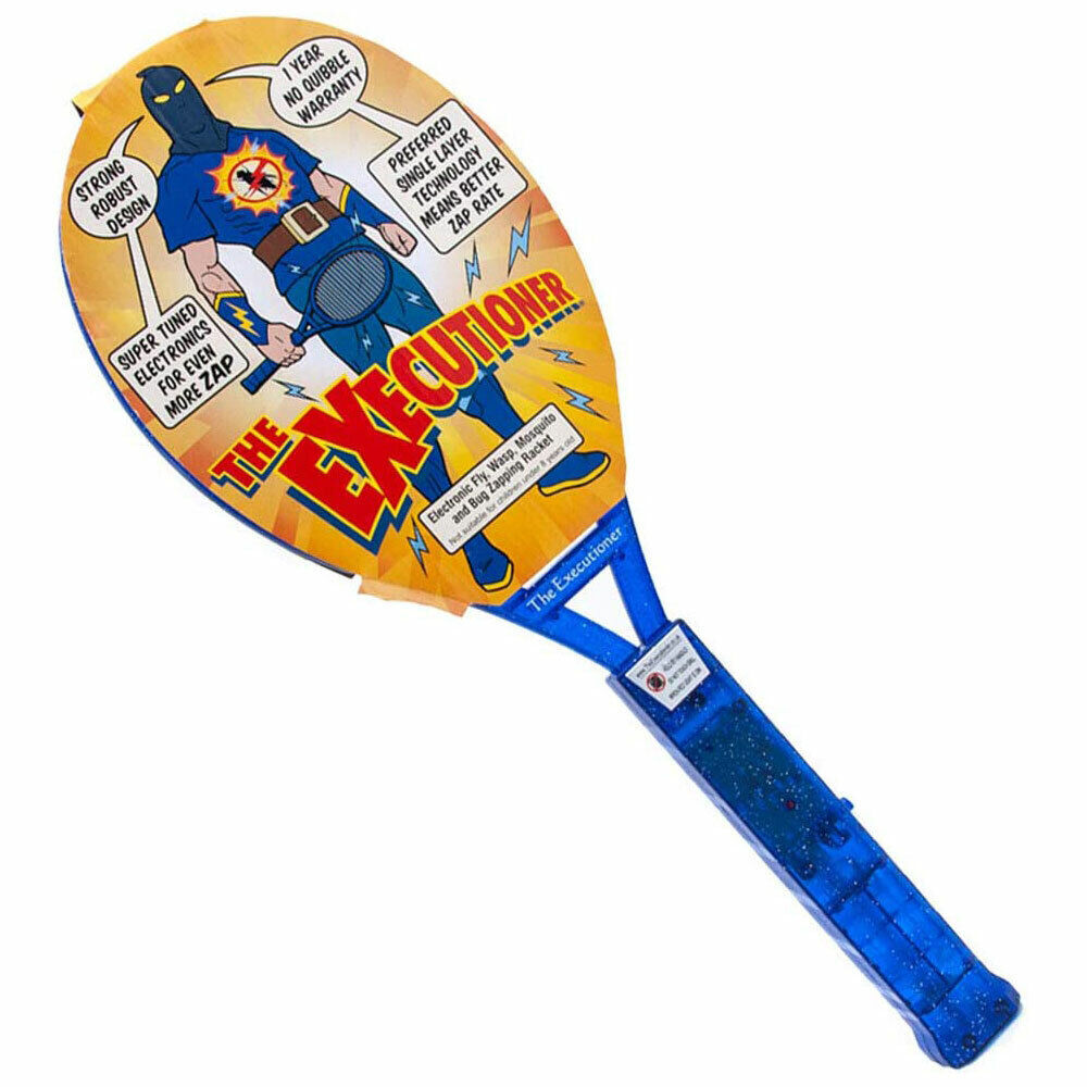Bug Zapper Racket Electric Fly Killer Wasp Mosquito Pest Insect The Executioner