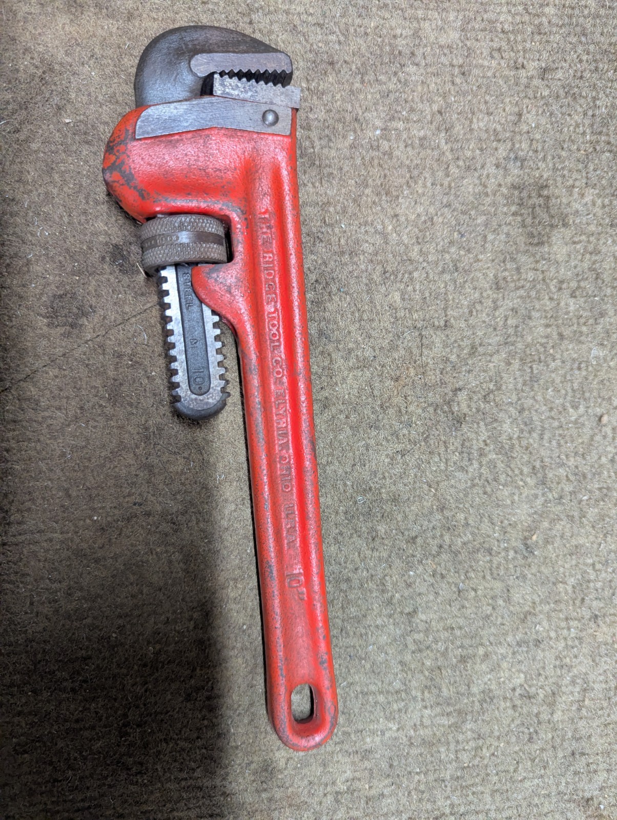 Ridgid Pipe Wrench 10-in