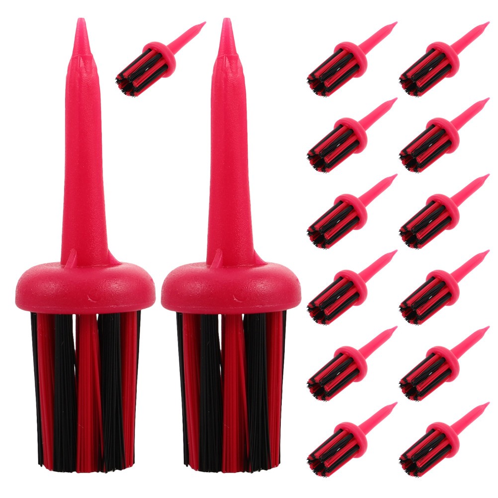 15 Pcs Unbreakable Golfing Tees Training Accessories Balls Stands