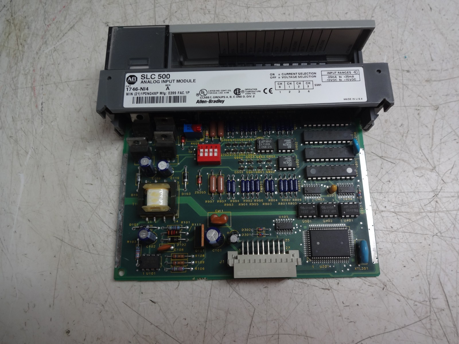 Allen Bradley 1746-ni4 Analog Input Module