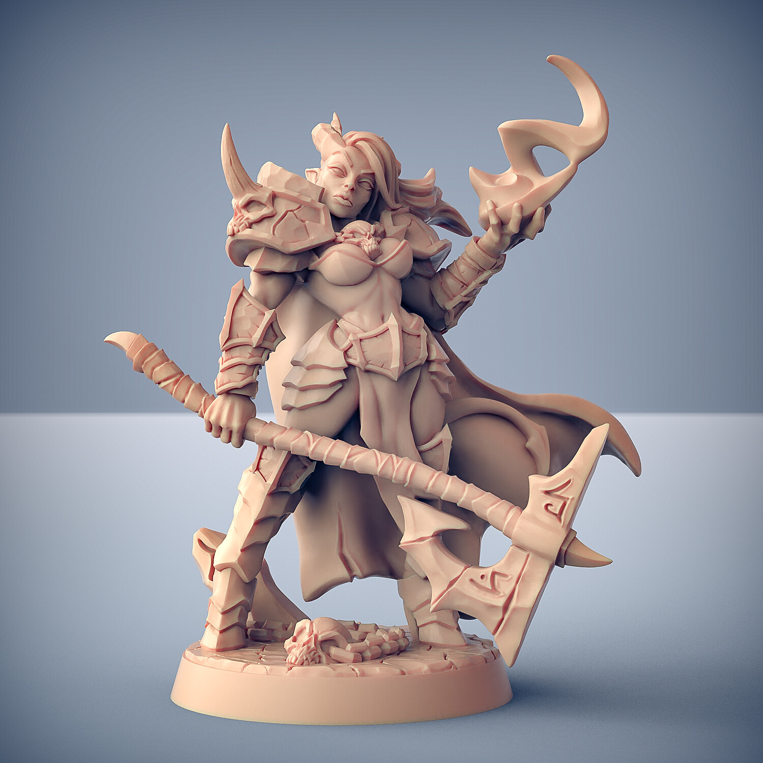 Demon Diabolica Tiefling - Artisan Guild Fantasy Dungeons and Dragons Miniature