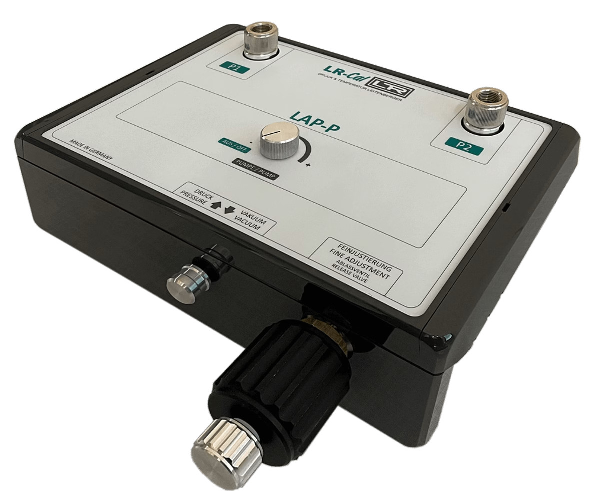 LR-Cal LAP-P Electric Pressure Comparison Test Pump to 25 bar/360 psi LAP-P