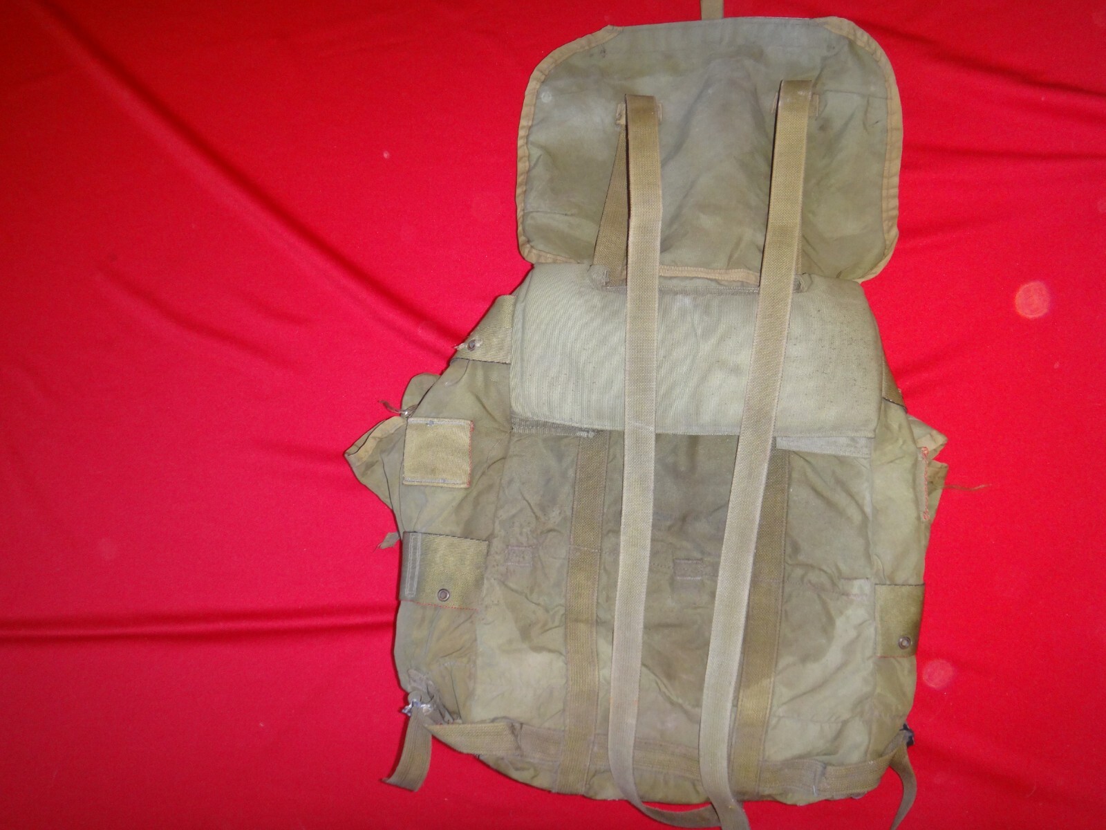 US Army Green OD Field Gear Rucksack / Backpack