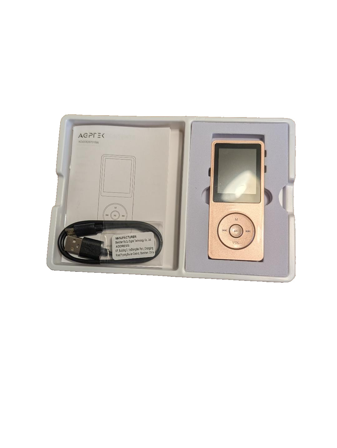 Agprek New In Box MP3 Player